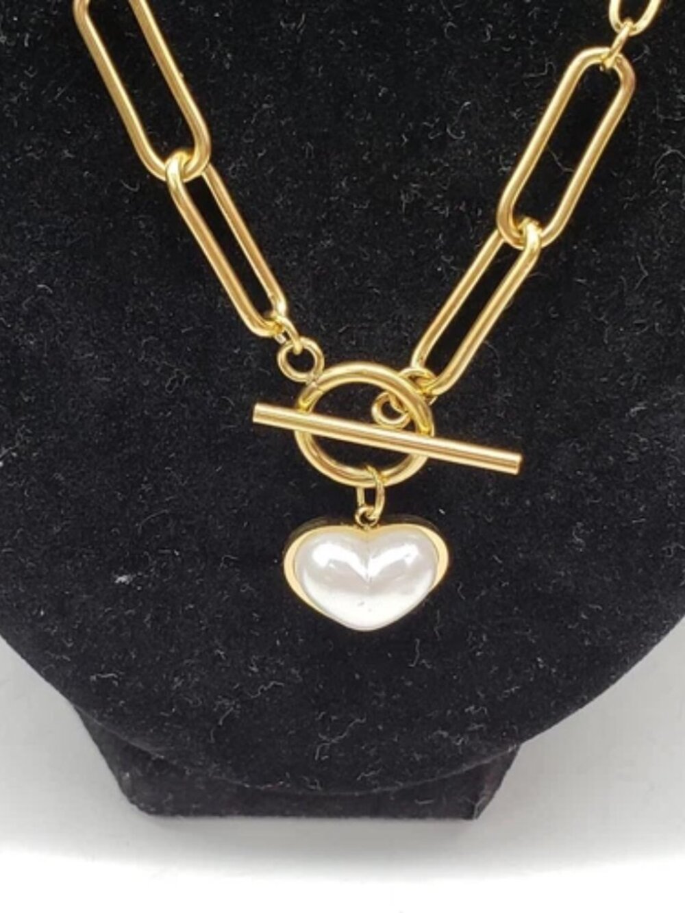 Gold-Plated Necklace with Authentic Louis Vuitton Padlock - Picture 3 of 5